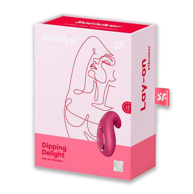 Вібратор Satisfyer Dipping Delight Berry