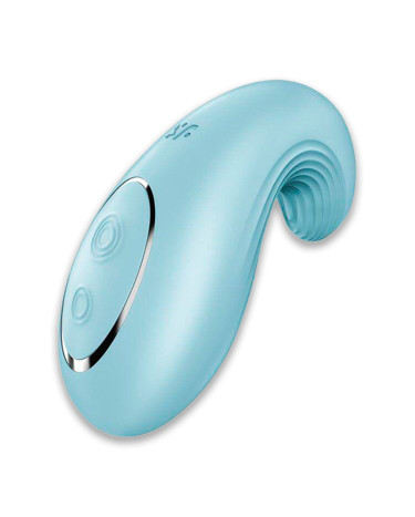 Вібратор Satisfyer Dipping Delight Light Blue