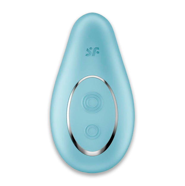 Вібратор Satisfyer Dipping Delight Light Blue