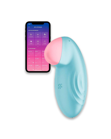 Вібратор Satisfyer Tropical Tip Light Blue