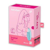 Вібратор Satisfyer Tropical Tip Light Blue