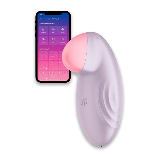 Вібратор Satisfyer Tropical Tip Light Lilac