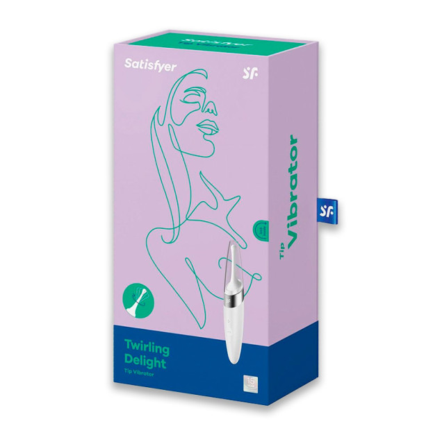 Вібратор Satisfyer Twirling Delight White