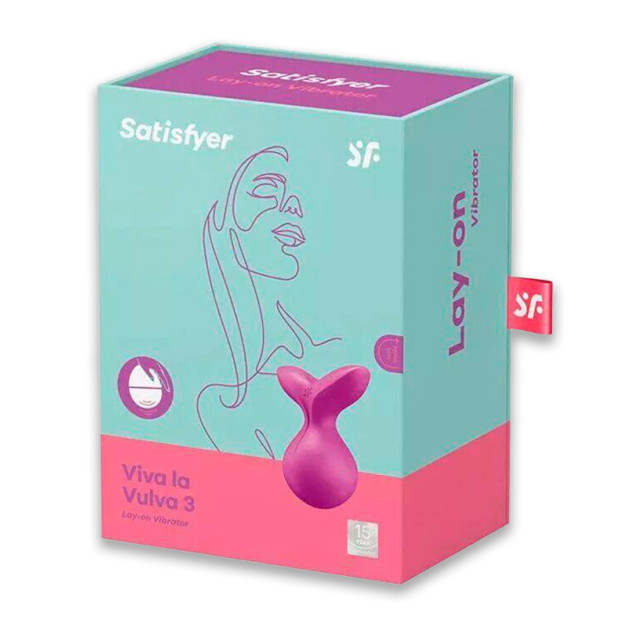 Вібратор Satisfyer Viva la Vulva 3 Violet