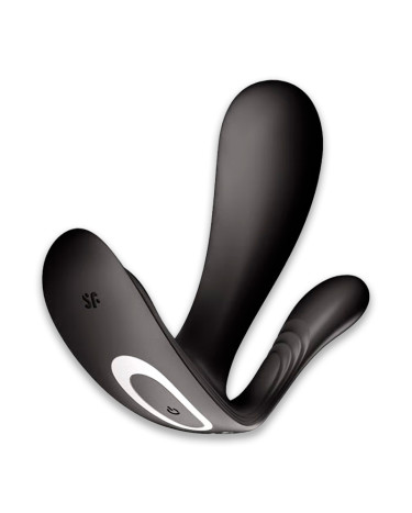 Подвійний смарт-вібратор у трусики Satisfyer Top Secret+ Black
