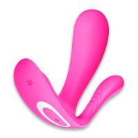 Подвійний смарт-вібратор у трусики Satisfyer Top Secret+ Pink