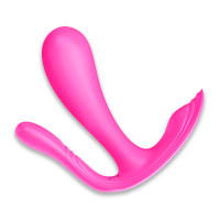 Подвійний смарт-вібратор у трусики Satisfyer Top Secret+ Pink