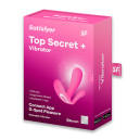 Подвійний смарт-вібратор у трусики Satisfyer Top Secret+ Pink