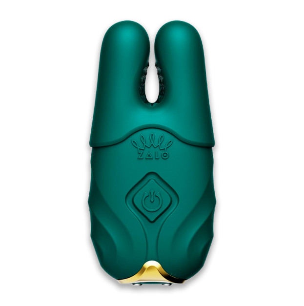 Вибратор для сосков Zalo Nave Turquoise Green