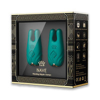 Вибратор для сосков Zalo Nave Turquoise Green