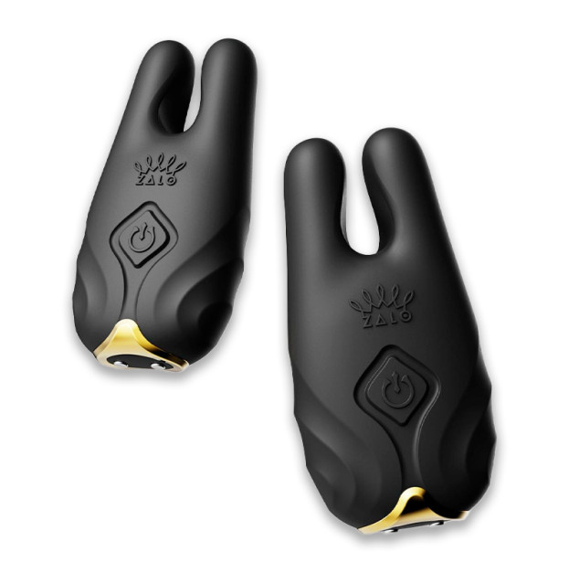 Вибратор для сосков Zalo Nave Obsidian Black