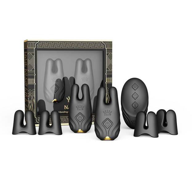 Вибратор для сосков Zalo Nave Obsidian Black