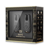 Вибратор для сосков Zalo Nave Obsidian Black