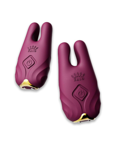 Вибратор для сосков Zalo Nave Velvet Purple