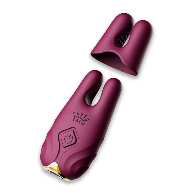 Вибратор для сосков Zalo Nave Velvet Purple