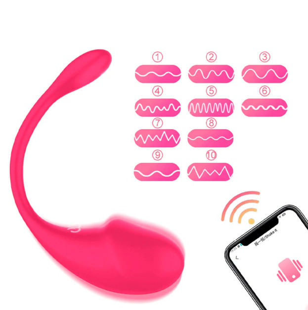 Смарт виброяйцо Pink