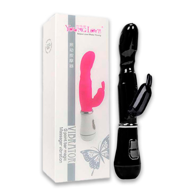 Вибратор Bunny USB черный