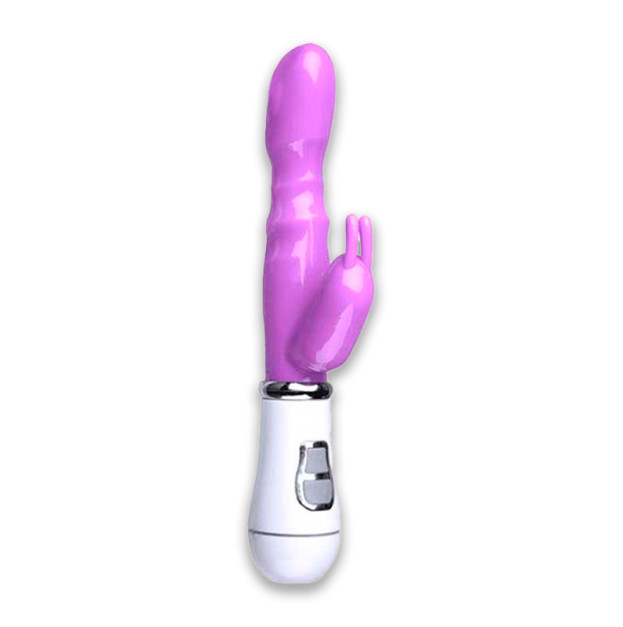 Вібратор Bunny USB фіолетовий