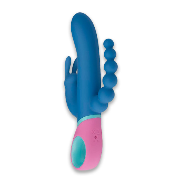 Вібратор кролик з анальним стимулятором PMV20 Vice Double Vibrator