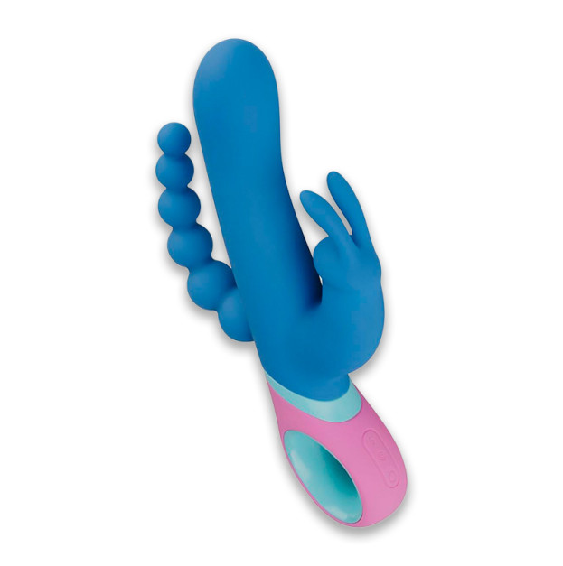 Вібратор кролик з анальним стимулятором PMV20 Vice Double Vibrator