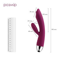 Вибратор кролик с шариками для точки G Svakom Trysta Violet