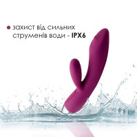 Вибратор кролик с шариками для точки G Svakom Trysta Violet