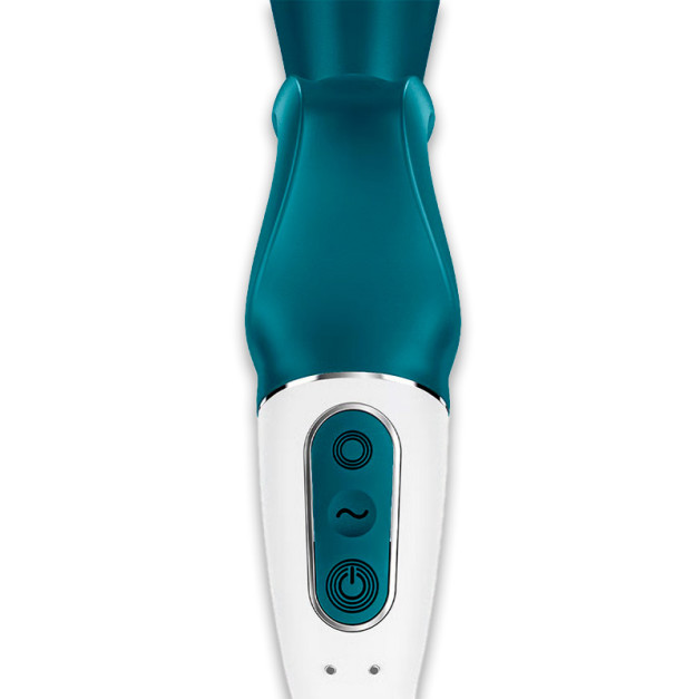 Вибратор кролик Satisfyer Hug Me Bluegrey