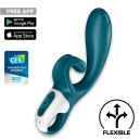 Вібратор кролик Satisfyer Hug Me Bluegrey