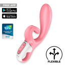 Вібратор кролик Satisfyer Hug Me Pink