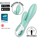 Вібратор кролик Satisfyer Air Pump Bunny 5+