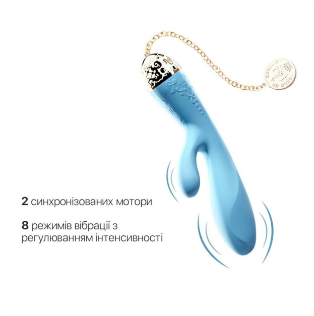 Вибратор кролик Zalo Rosalie Royal Blue