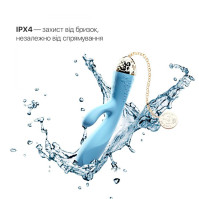 Вибратор кролик Zalo Rosalie Royal Blue