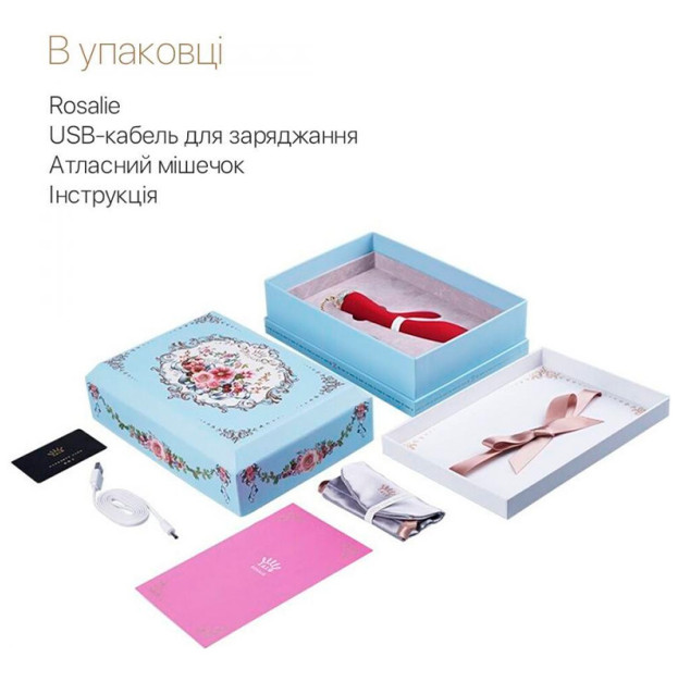 Вибратор кролик Zalo Rosalie Rouge Pink