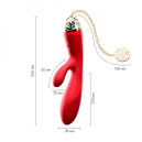 Вібратор кролик Zalo Rosalie Bright Red
