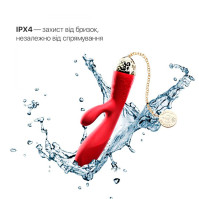 Вибратор кролик Zalo Rosalie Bright Red