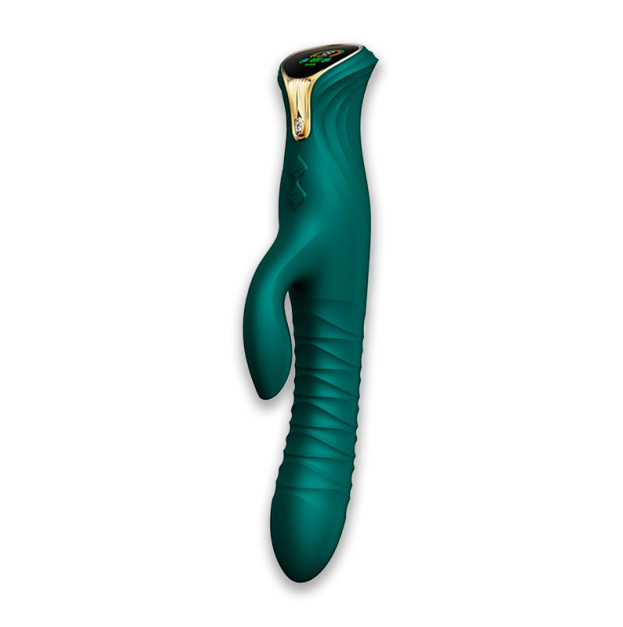 Вибратор кролик Zalo Mose Turquoise Green