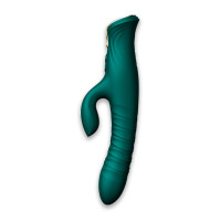 Вибратор кролик Zalo Mose Turquoise Green