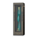 Вібратор кролик Zalo Mose Turquoise Green