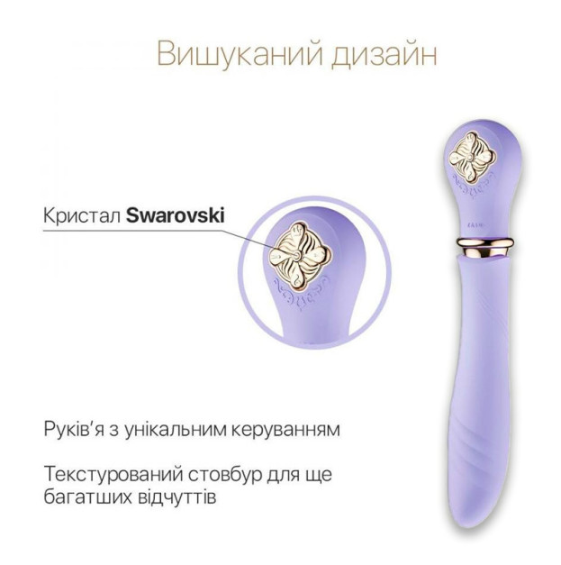 Вібратор Zalo Desire Fantasy Violet