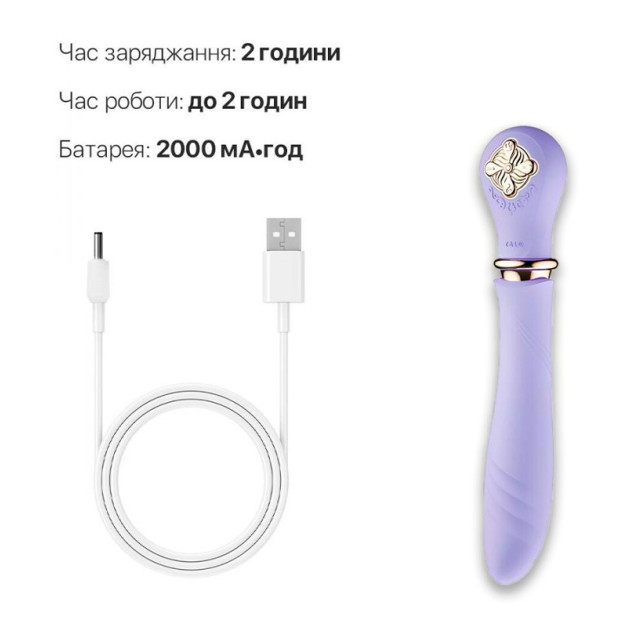 Вібратор Zalo Desire Fantasy Violet