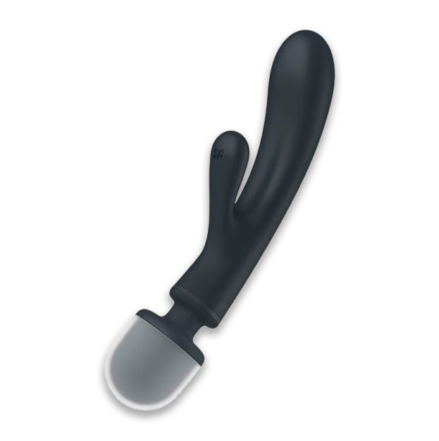 Вібратор Satisfyer Triple Lover Grey