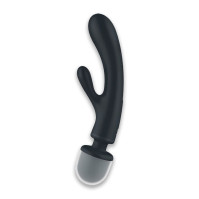 Вібратор Satisfyer Triple Lover Grey