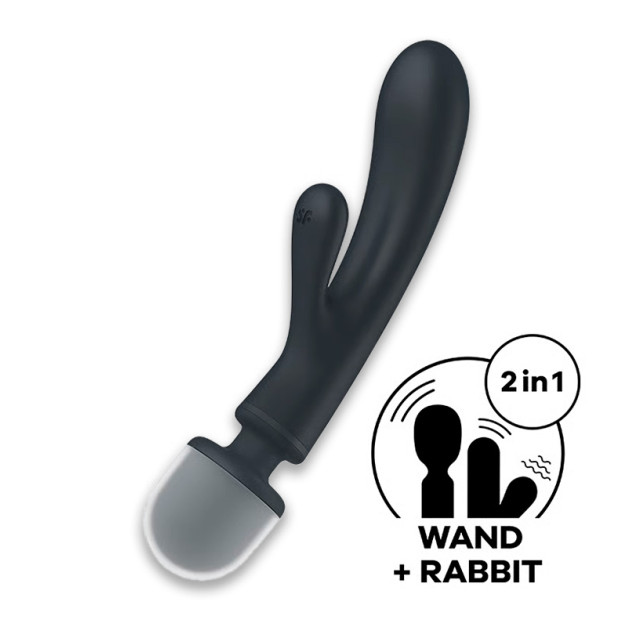 Вібратор Satisfyer Triple Lover Grey