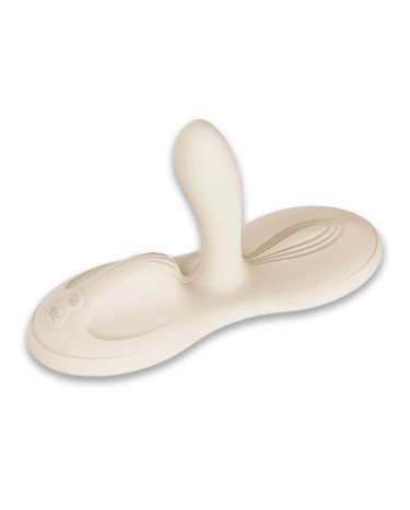 Sit-on-top смарт-вібратор Zalo Flora Smart Vibrating Pad Ivory White
