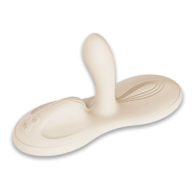 Sit-on-top смарт-вібратор Zalo Flora Smart Vibrating Pad Ivory White
