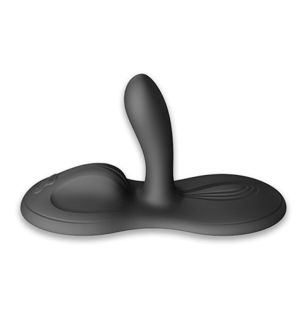 Sit-on-top смарт-вібратор Zalo Flora Smart Vibrating Pad Obsidian Black