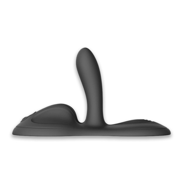 Sit-on-top смарт-вібратор Zalo Flora Smart Vibrating Pad Obsidian Black