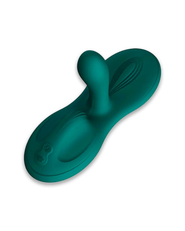 Sit-on-top смарт-вібратор Zalo Flora Smart Vibrating Pad Turquoise Green
