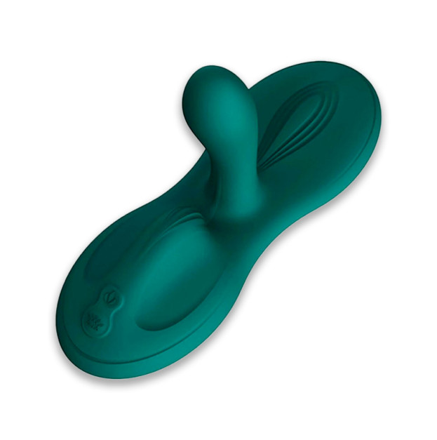 Sit-on-top смарт-вібратор Zalo Flora Smart Vibrating Pad Turquoise Green