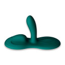 Sit-on-top смарт-вібратор Zalo Flora Smart Vibrating Pad Turquoise Green